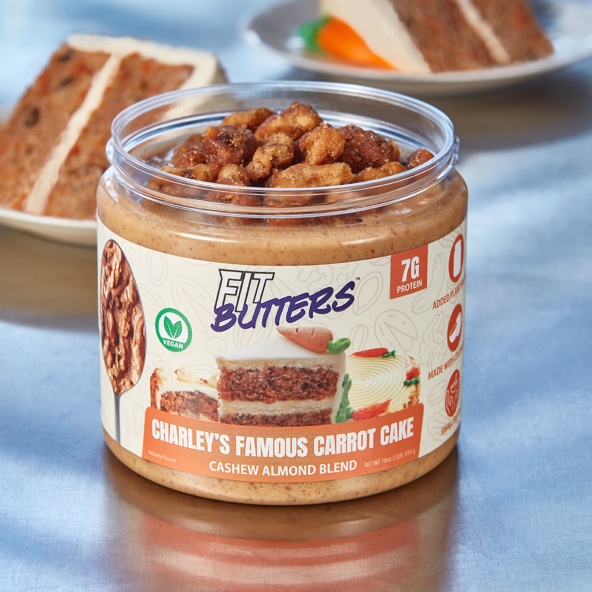 FIT BUTTERS CHARLEY`S FAMOUS CARROTCAKE