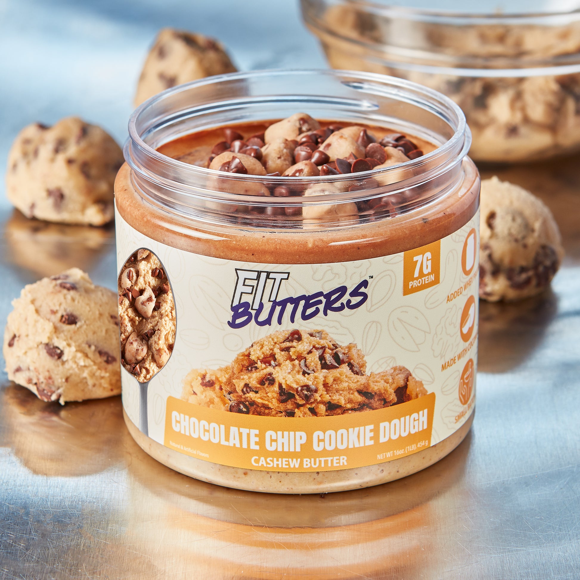 FIT BUTTERS CHOCOLATE CHIP COOKIE