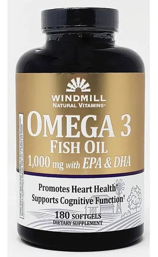 OMEGA 3 EPA + DHA WINDMILL- 180CAPS