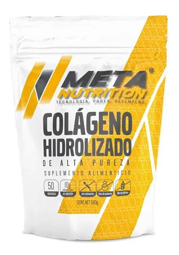 COLAGENO HIDROLIZADO META NUTRITION 500G