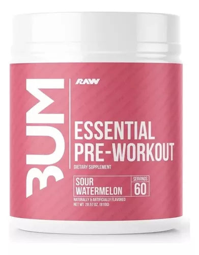 RAW CBUM ESSENTIALS PRE-WORK 60 SERV
