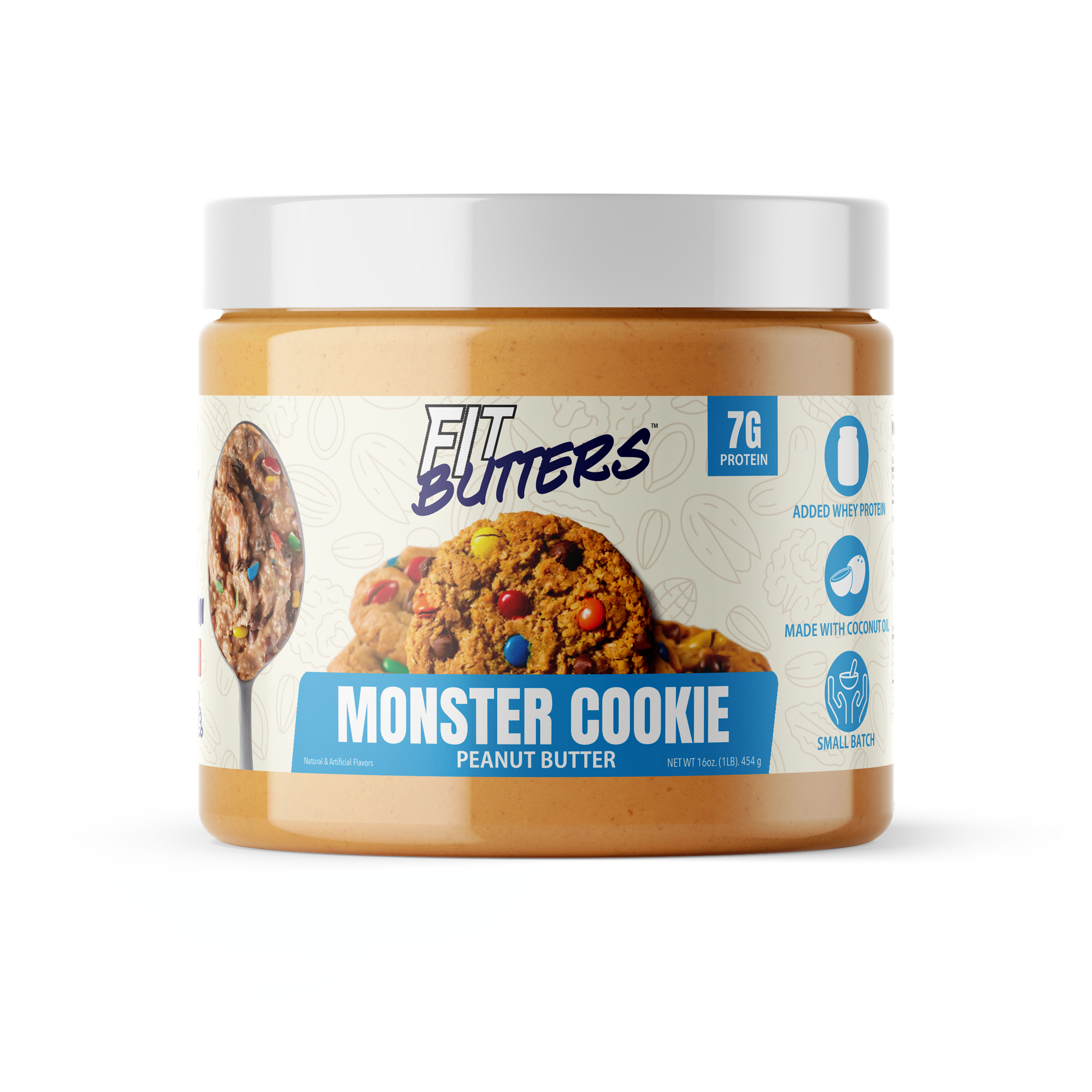 FIT BUTTERS MONSTER COOKIE PEANUT BUTTER