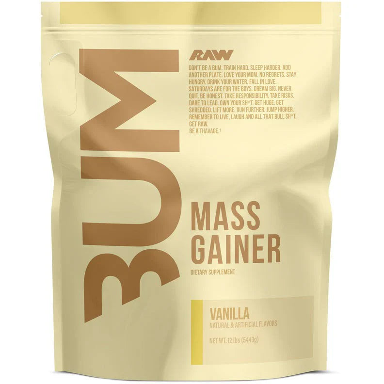RAW CBUM MASS GAINER 12LB