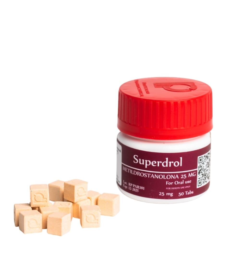 SUPERDROL METILDROSTANOLONA 50TABS