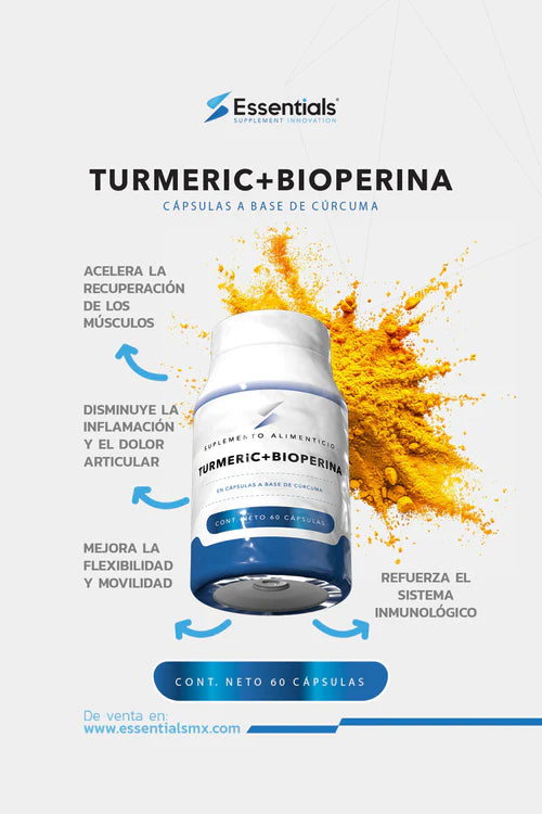 TURMERIC+BIOPERINA- CURCUMA 60CAPS
