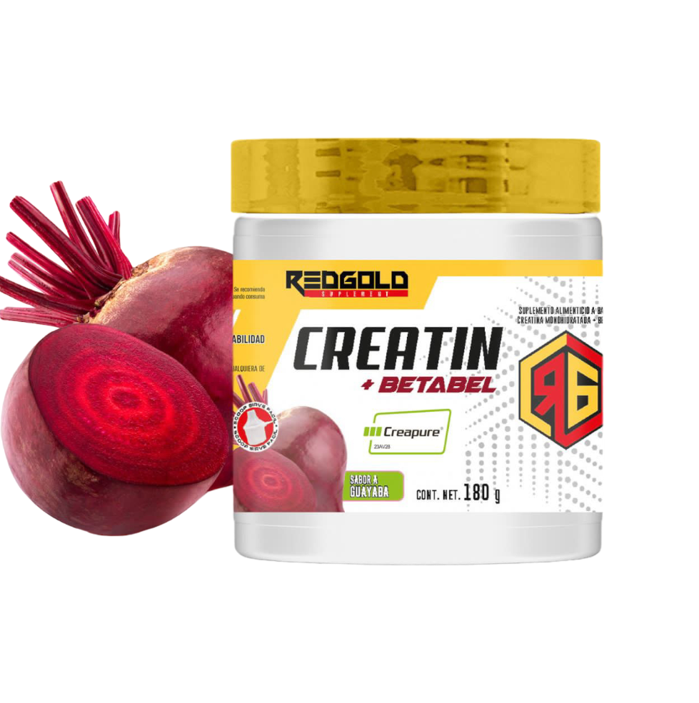 CREATINA + BETABEL RED GOLD 180 gr