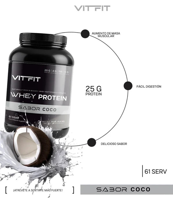 WHEY PROTEIN VIT FIT 5LB