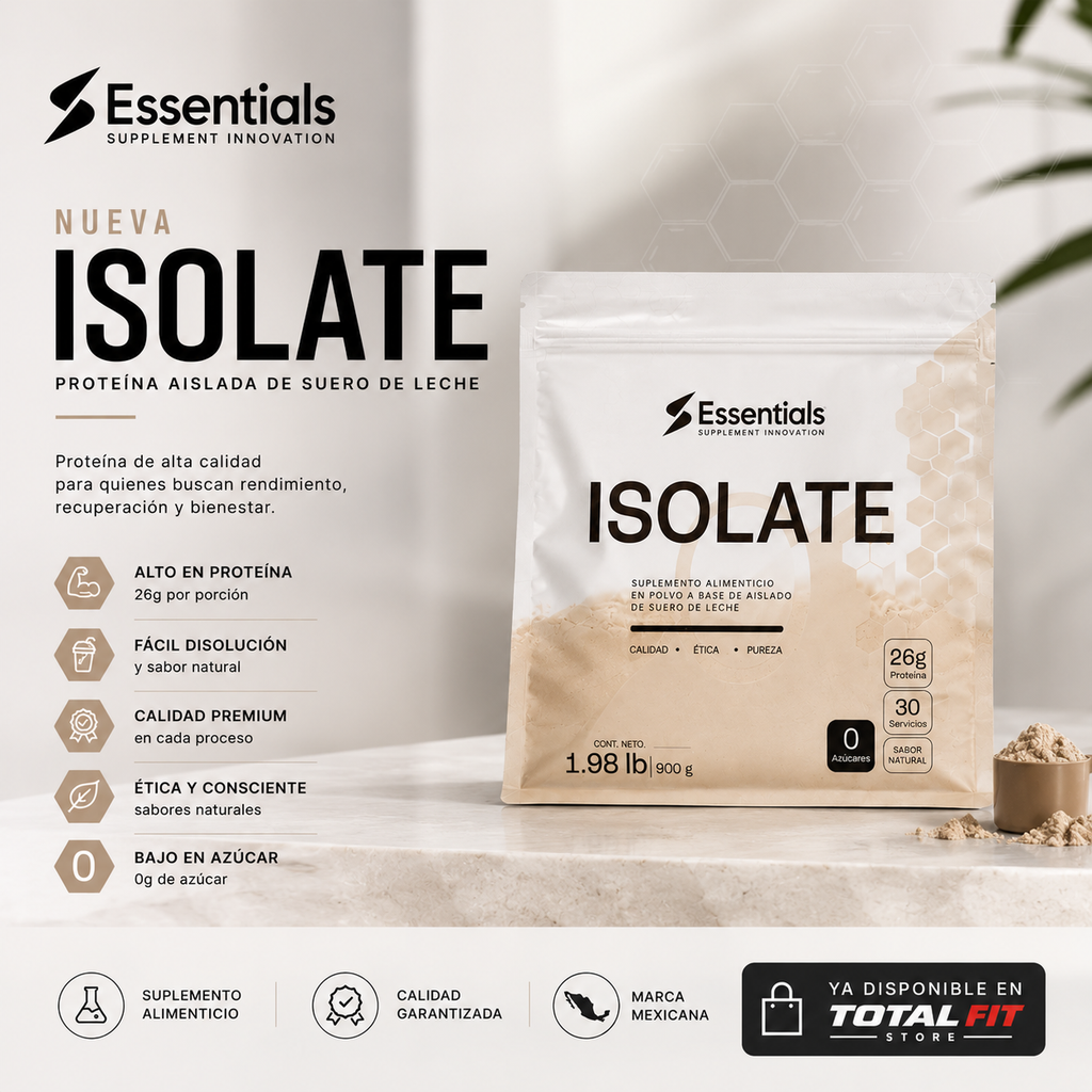 ISOLATE ESSENTIALS SABOR NATURAL