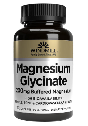 MAGNESIUM GLYCINATE WINDMILL- 120 CAPS