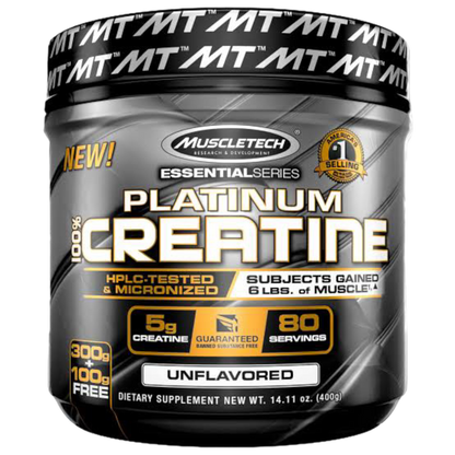 CREATINA PLATINUM MUSCLETECH 400GR