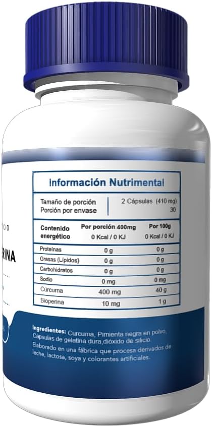 TURMERIC+BIOPERINA- CURCUMA 60CAPS