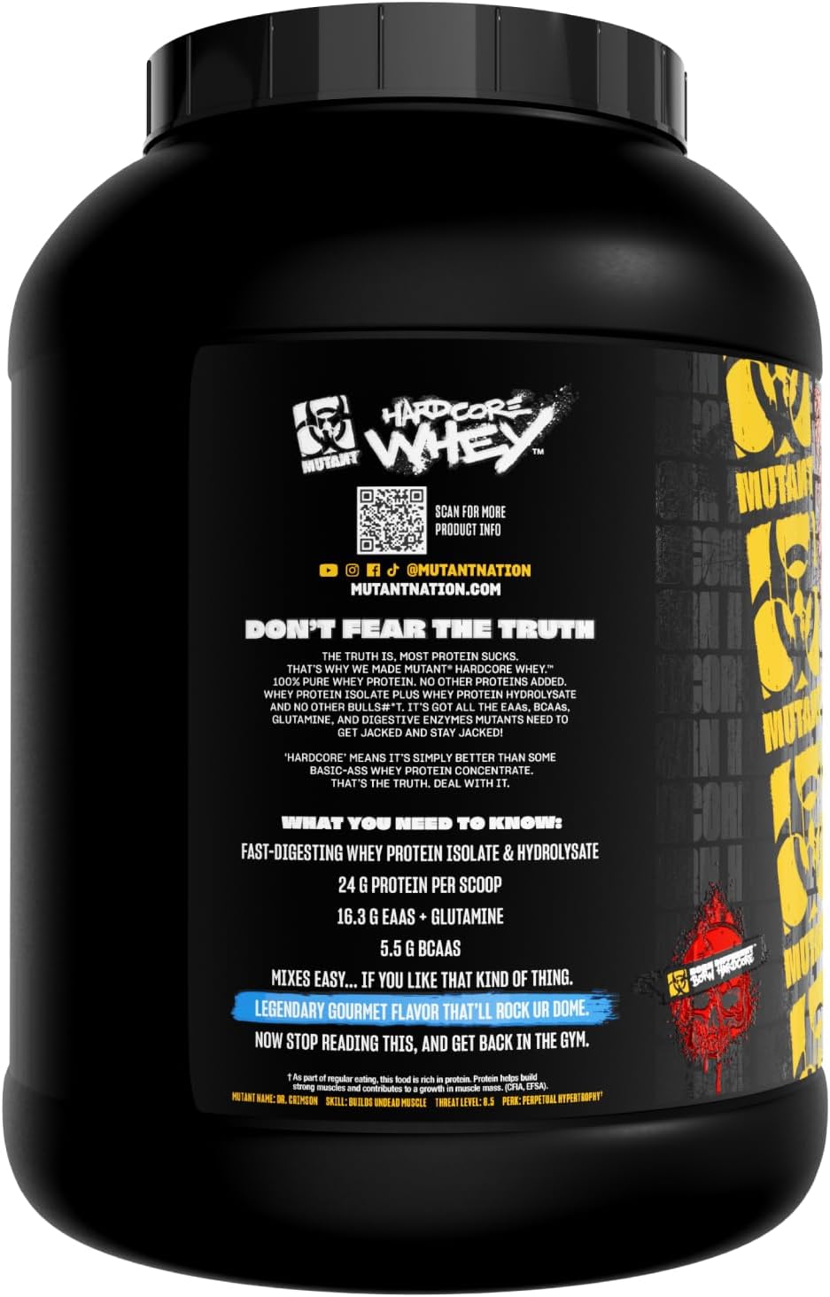 MUTANT HARDCORE WHEY  5LB