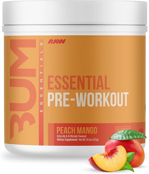 RAW CBUM ESSENTIAL PRE-WORKOUT 30SERV