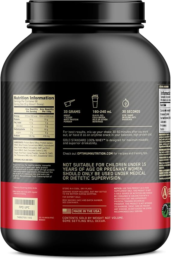 GOLD STANDARD WHEY 5LB