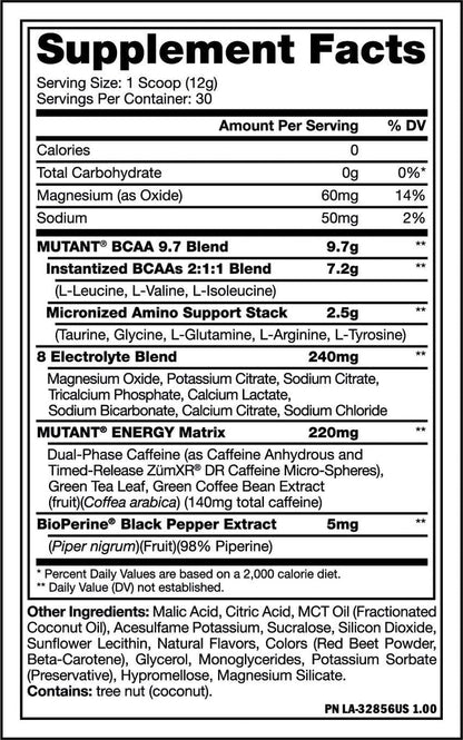 BCCA MUTANT 30 SERVICIOS