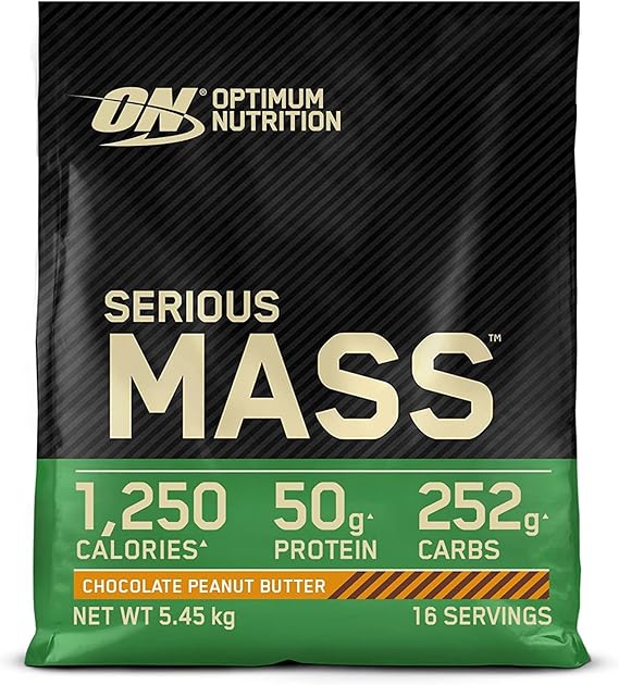 SERIOUS MASS ON OPTIMUM NUTRITION 12LB