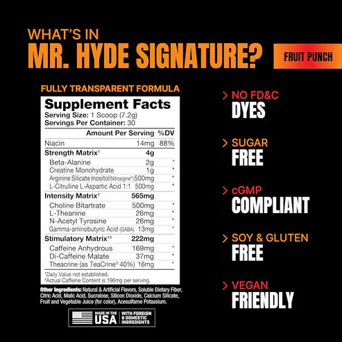 MR. HYDE SIGNATURE PROSUPPS 30 SERVS
