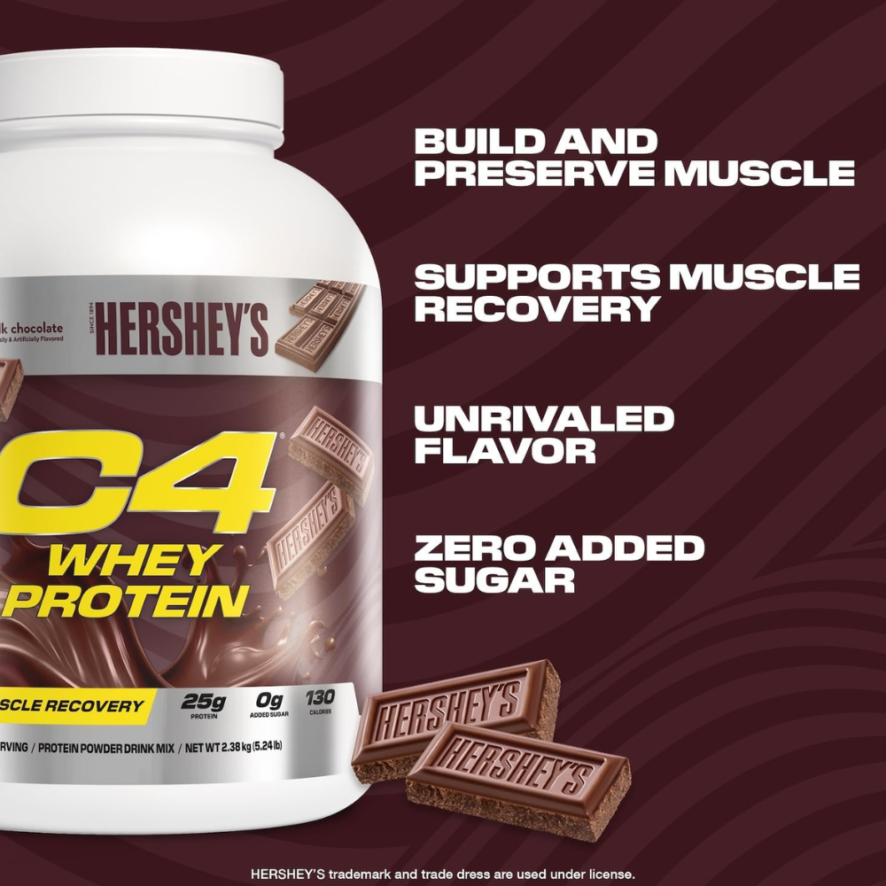 C4 WHEY PROTEIN HERSHEY"S 5LB