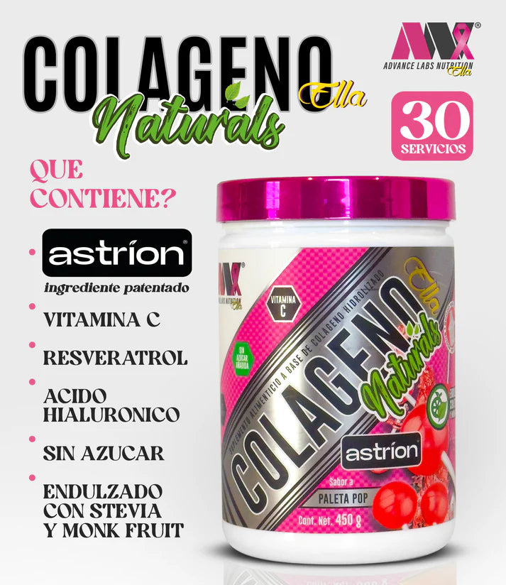 COLAGENO ELLA ASTRION- ADVANCE NUTRITION 450G