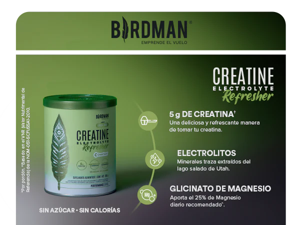 CREATINA BIRDMAN ELECTROLYTOS REFRESHER