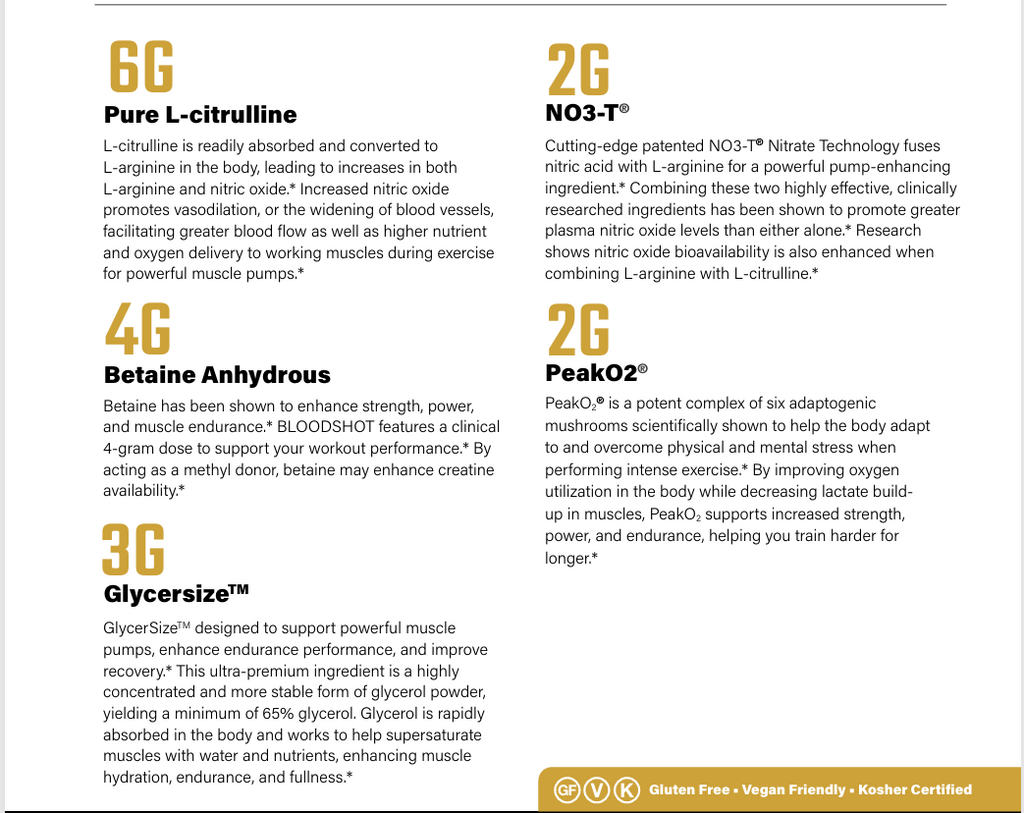 HOSSTILE BLOODSHOT STIM