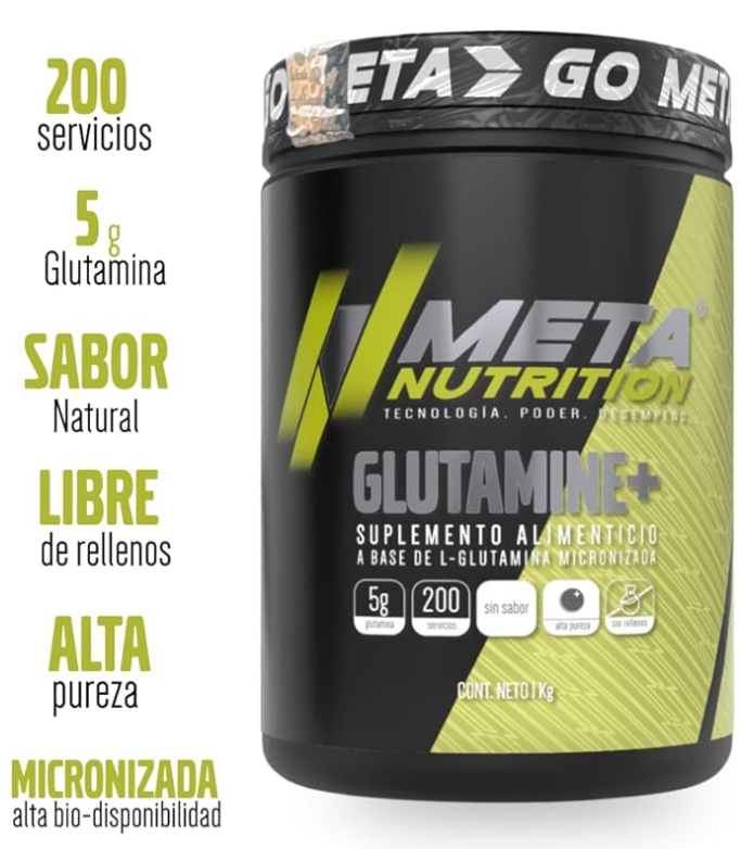GLUTAMINA META NUTRITION 1KG