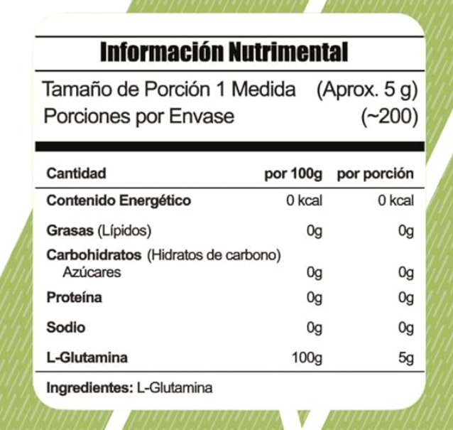 GLUTAMINA META NUTRITION 1KG