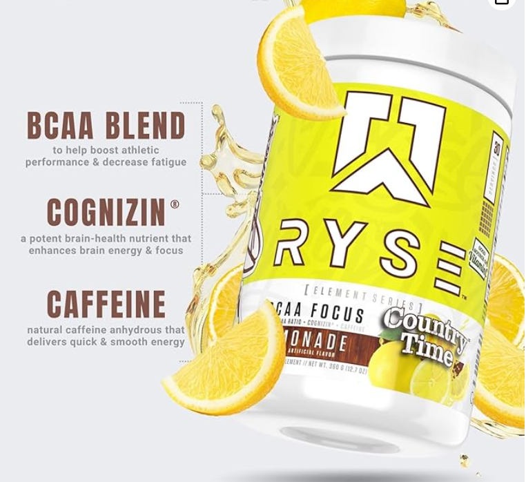 RYSE BCAA + FOCUS POWDER
