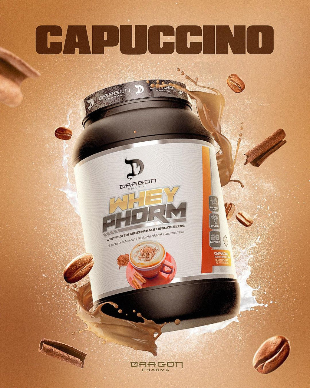 DRAGON WHEY PHORM 5LB