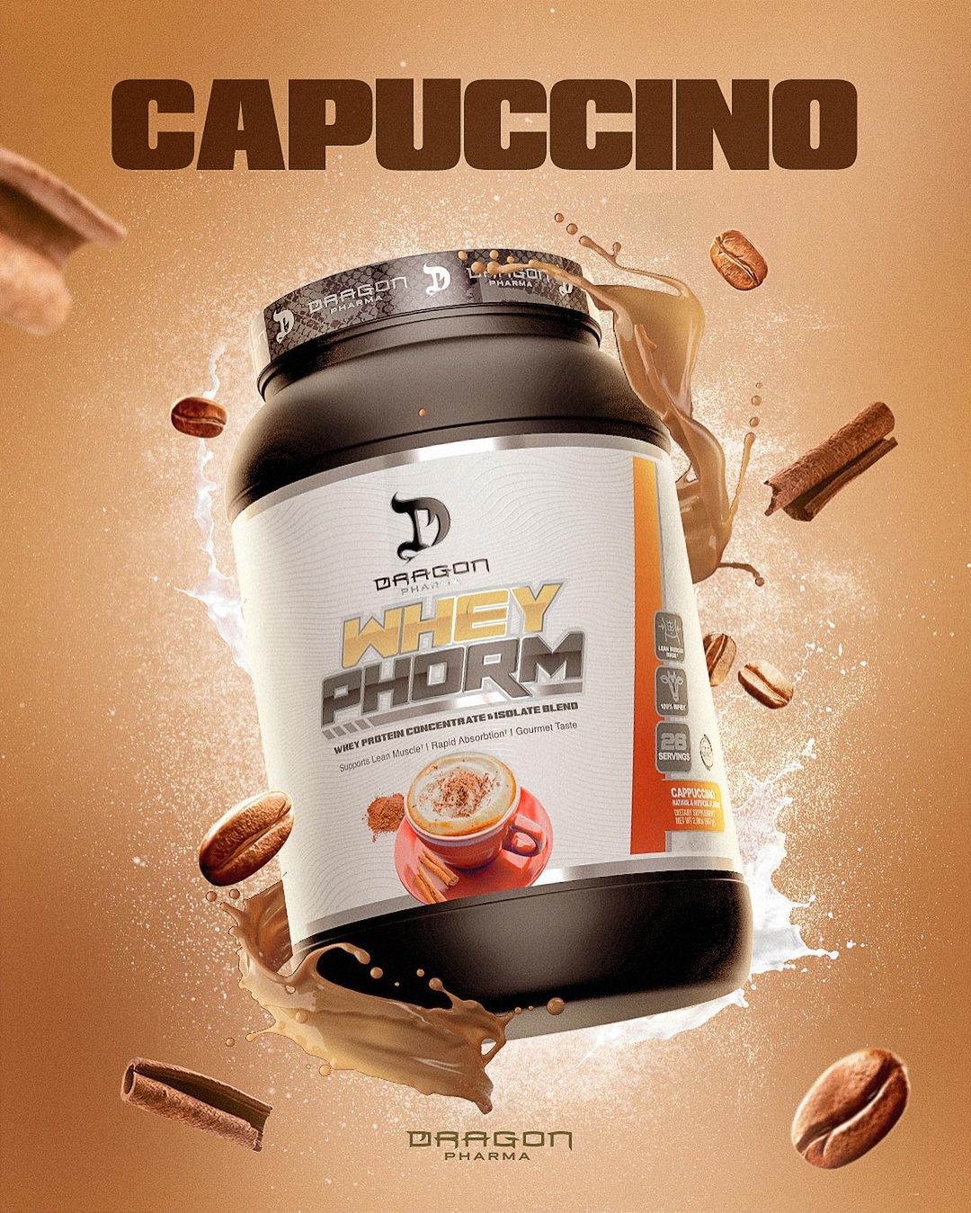 DRAGON WHEY PHORM 5LB