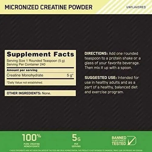 CREATINA ON POWDER 240 SERVS