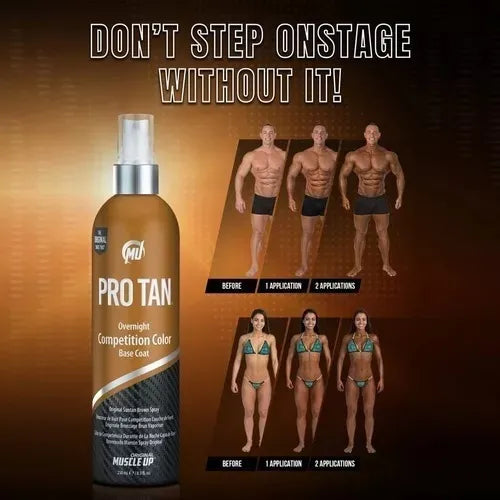 PRO TAN OVERNIGHT COMPETITION 250ML