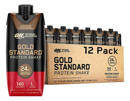 GOLD STANDARD PROTEIN SHAKE 12 PACK