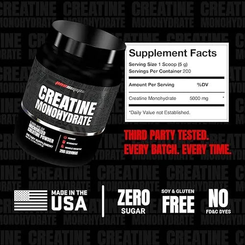 CREATINA PROSUPPS  MONOHYDRATE 200 SERVS.