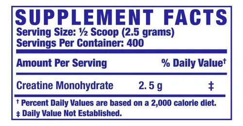 RONNIE COLEMAN CREATINE XS 1KG