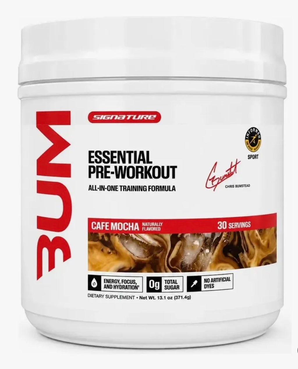 RAW CBUM ESSENTIAL PRE-WORKOUT 30SERV