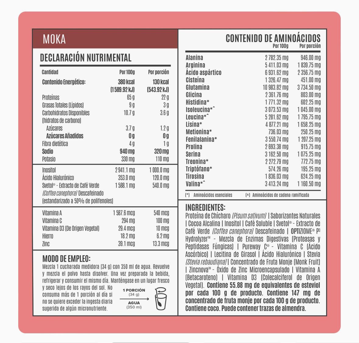 FLAMINGO PROTEIN 1.020KG