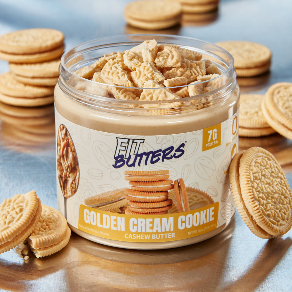 FIT BUTTERS GOLDEN CREAM COOKIE CASHEW BUTTER