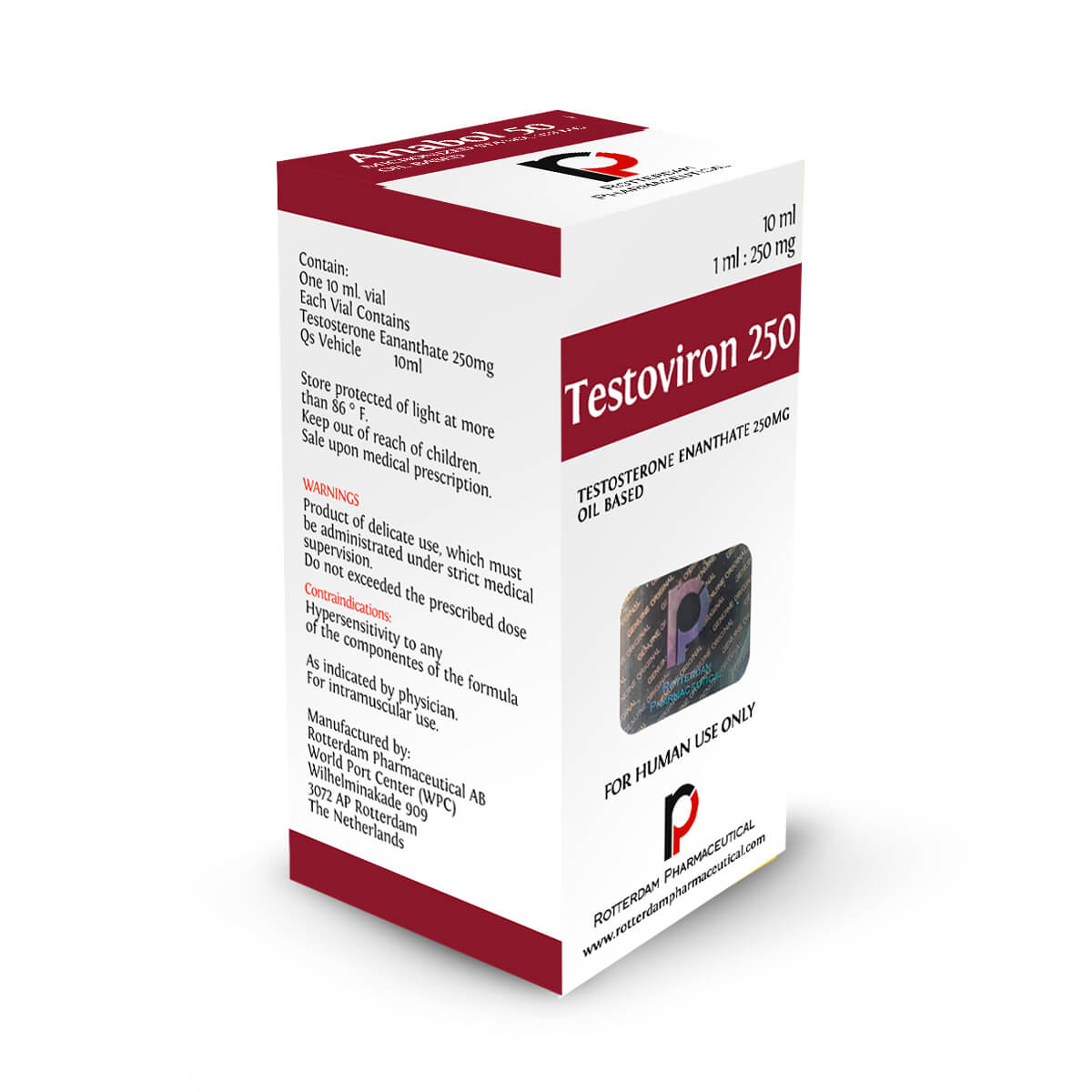 TESTOVIRON 250 VIAL ROTTERDAM