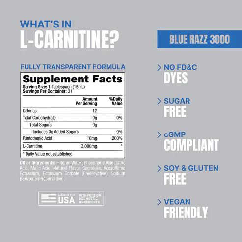 L-CARNITINA 3000 PROSUPSS