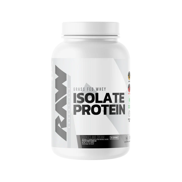 RAW NUTRITION GRASS FED WHEY ISOLATE PROTEIN