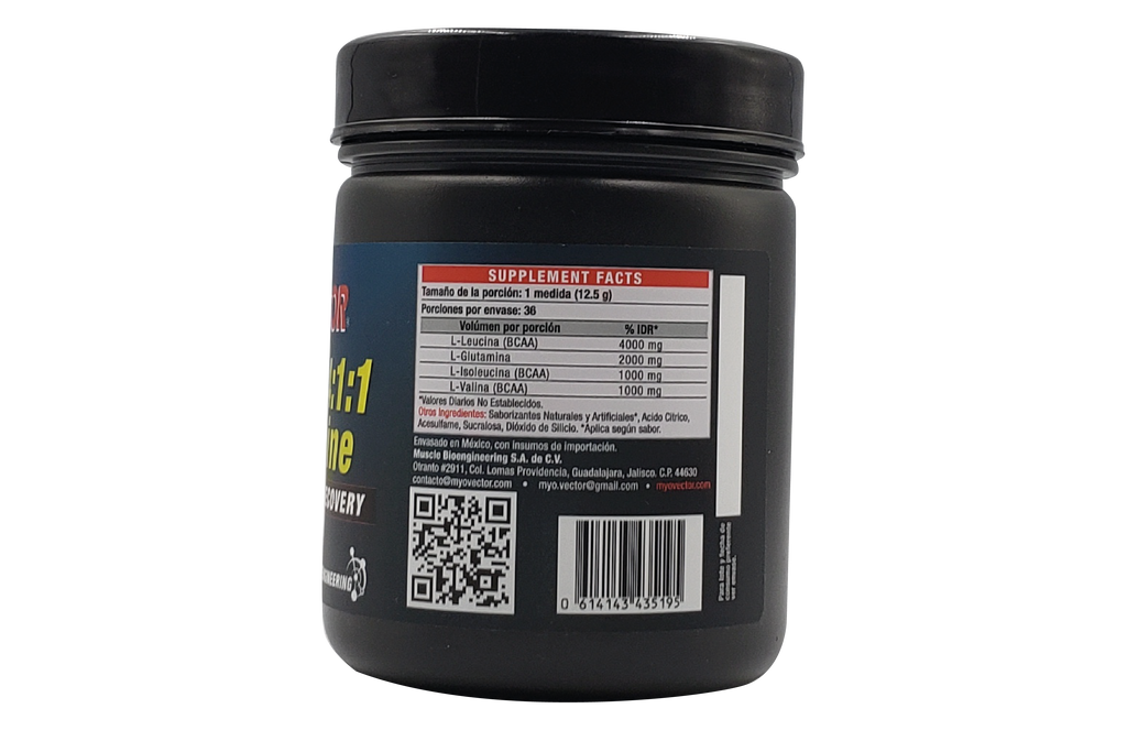 FULL BCAA 4:1:1 + GLUTAMINA MYO-VECTOR