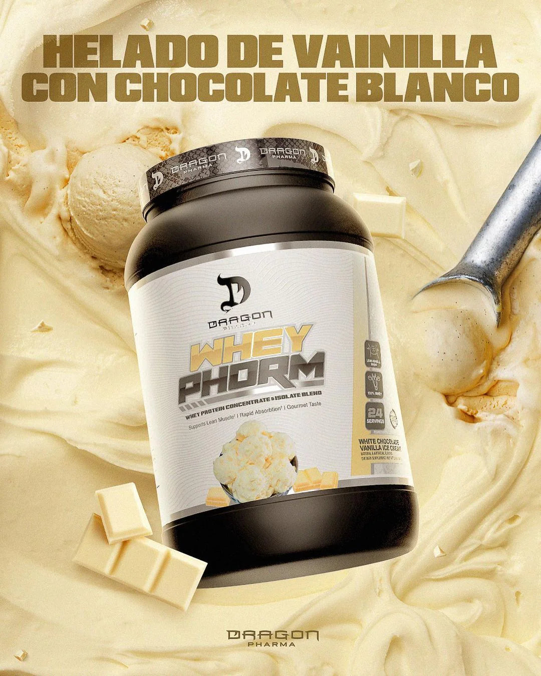 DRAGON WHEY PHORM 5LB
