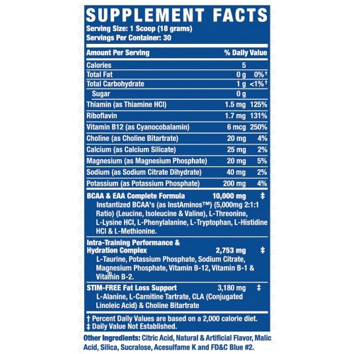 AMINO TONE + EAA SPORT RONNIE COLEMAN 30SERVS