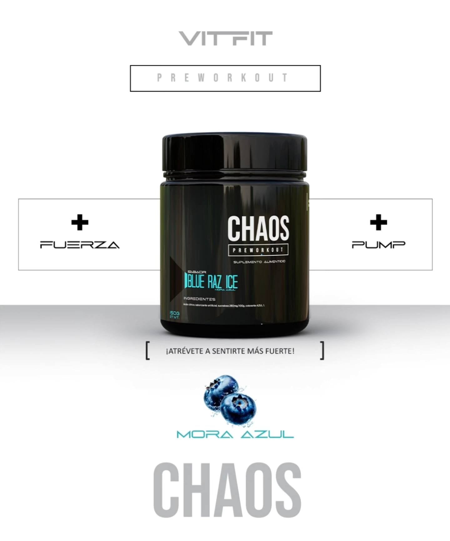 CHAOS PREWORKOUT 30 SERVS