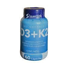 VITAMINA D3+K2 ESSENTIALS 60CAPS