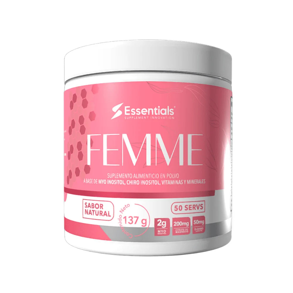 FEMME ESSENTIALS  -   Sabor   natural   50   serv