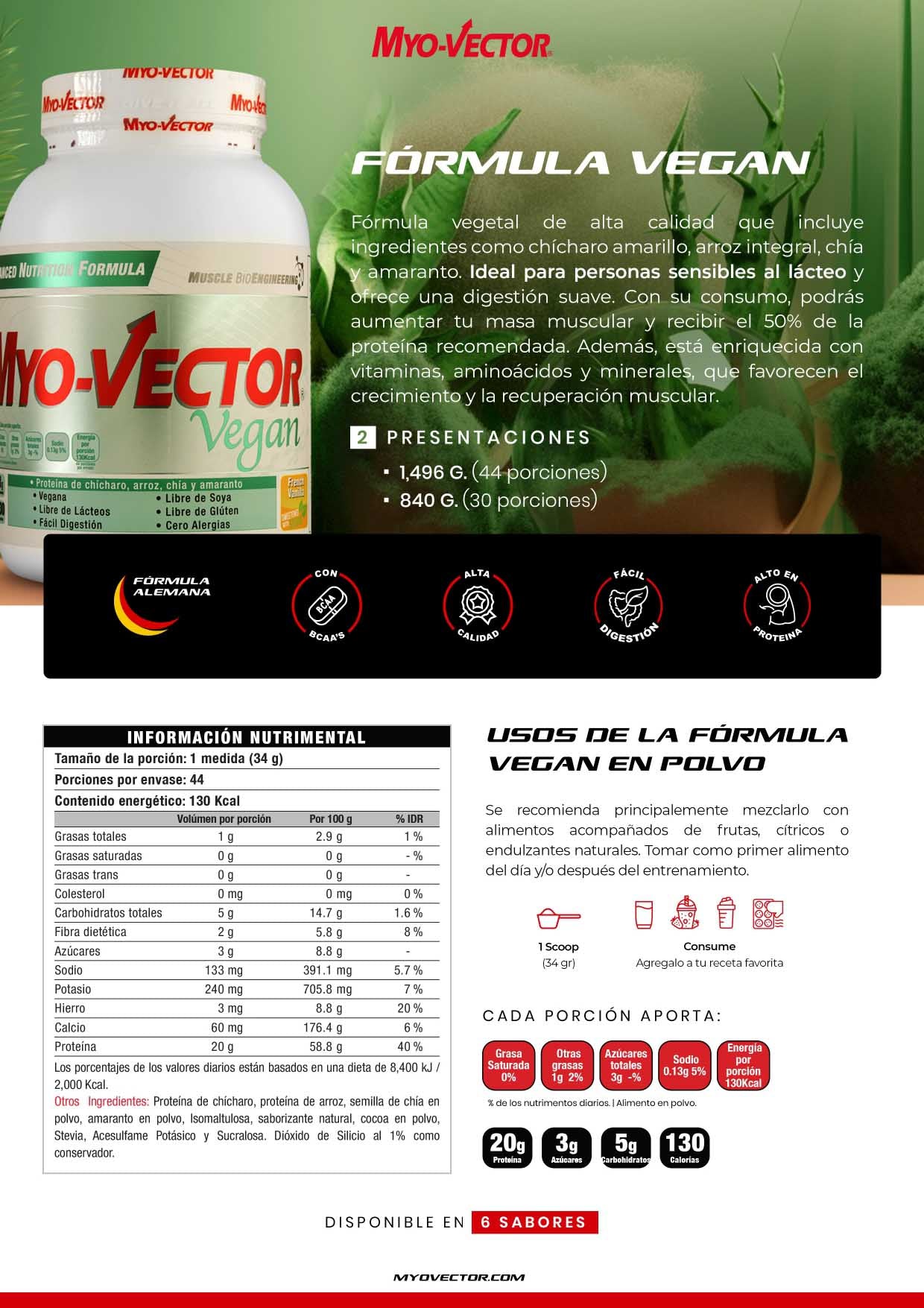 MYO VECTOR VEGAN