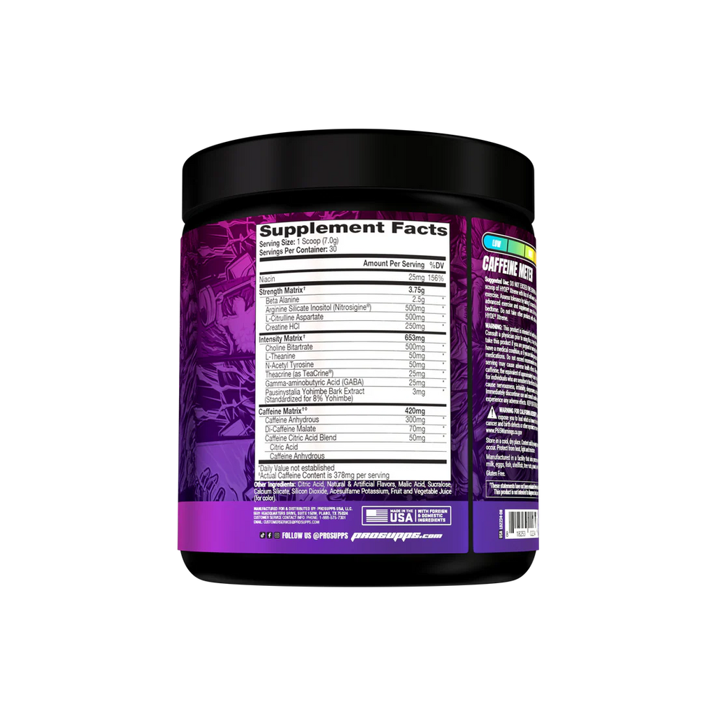 HYDE XTREME 30 SERVICIOS PROSUPPS