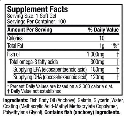 OMEGA-3 FISH MUSCLETECH